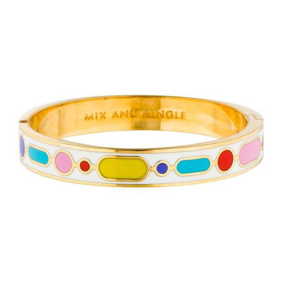 Kate Spade White Bangle Bracelet - Picture 1 of 5